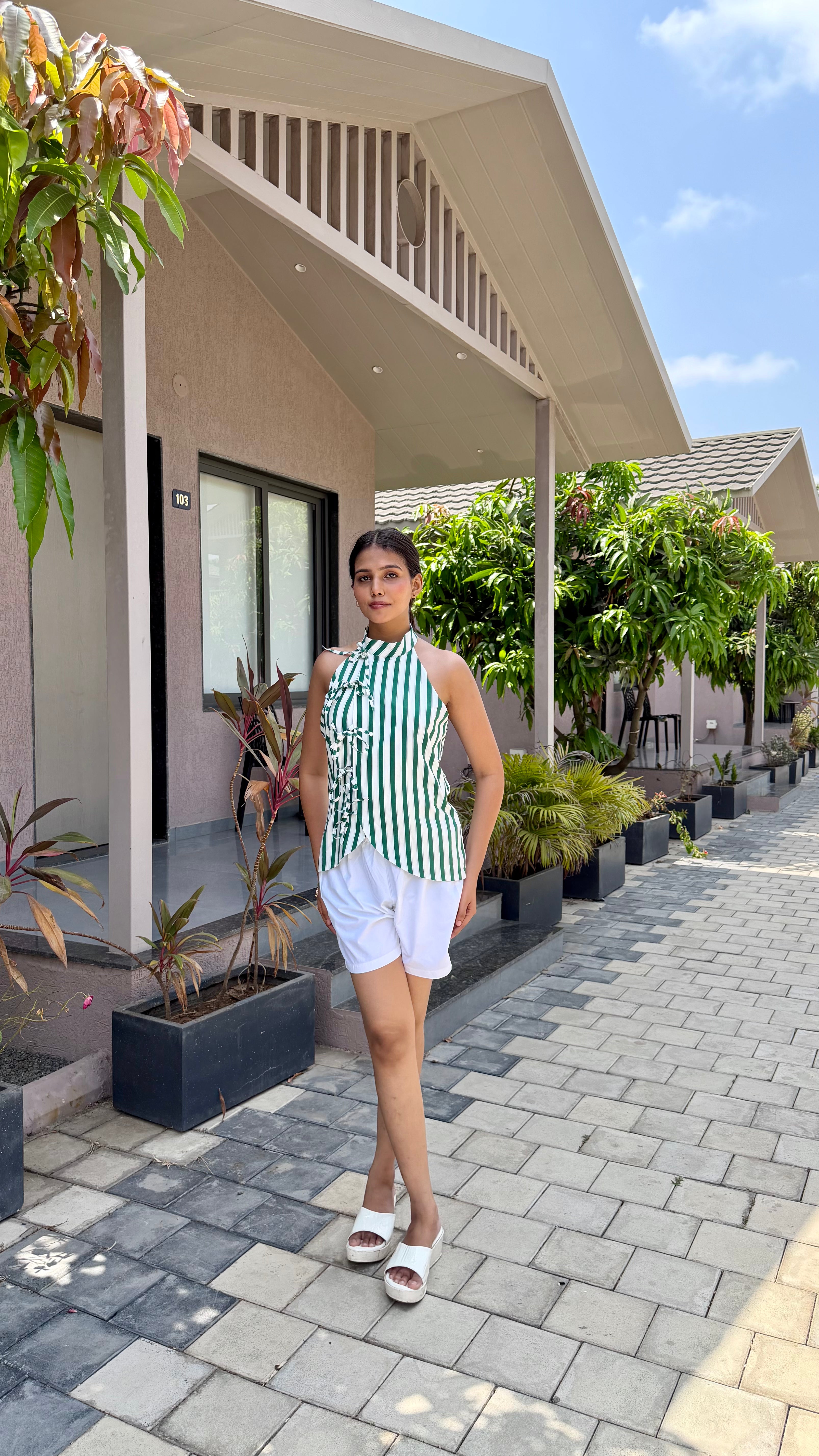 Green Muse Top