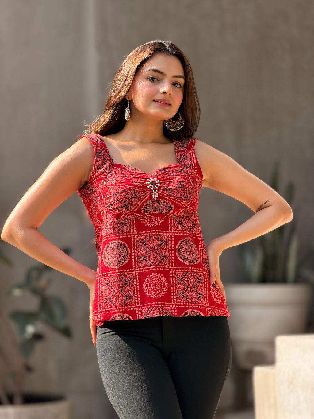 Ruhani Red Top