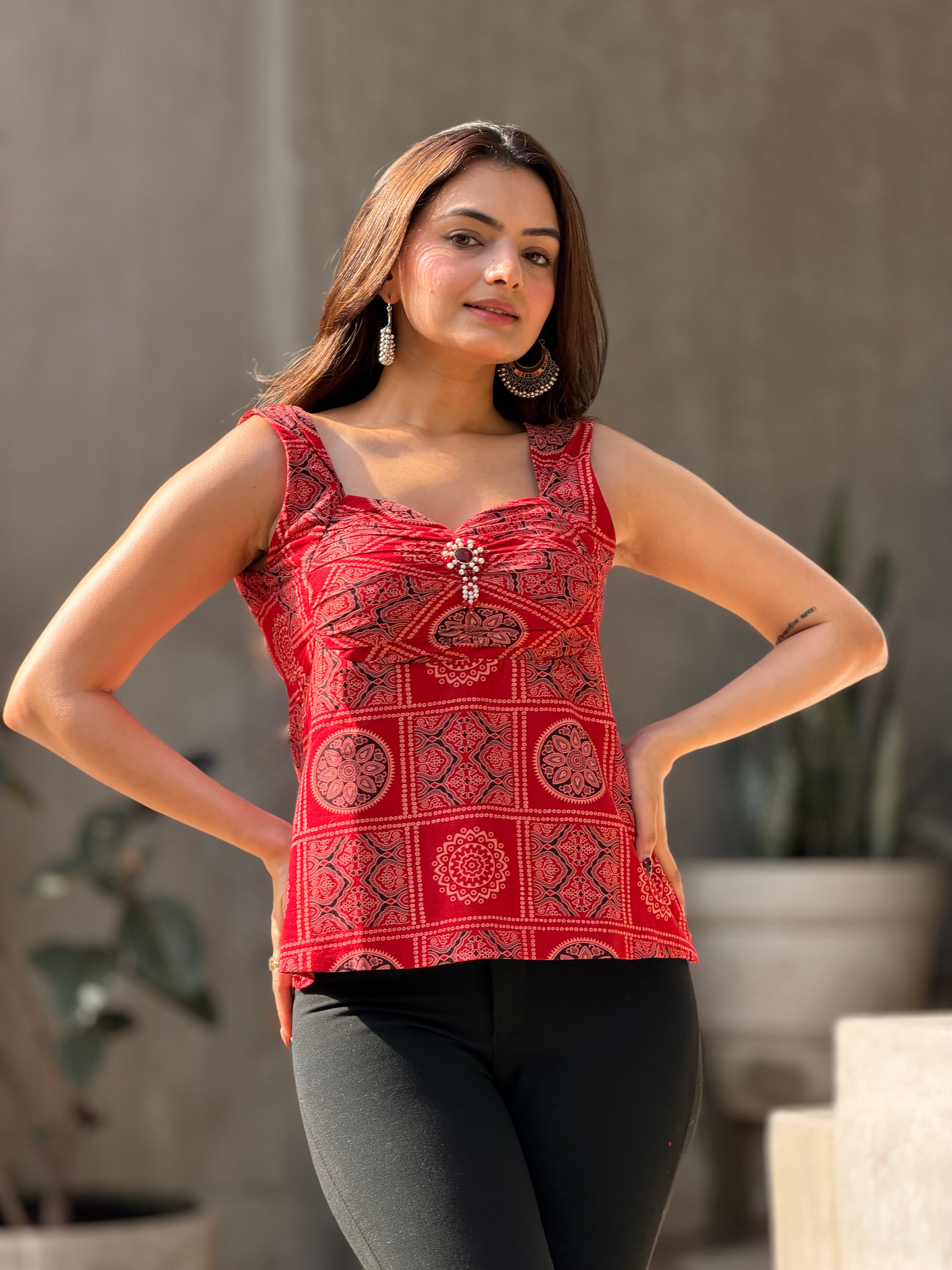 Ruhani Red Top