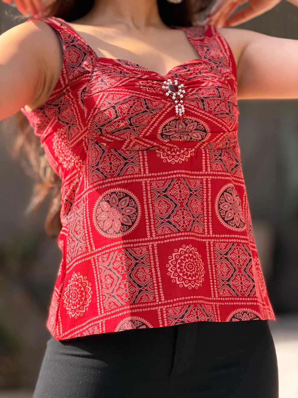 Ruhani Red Top