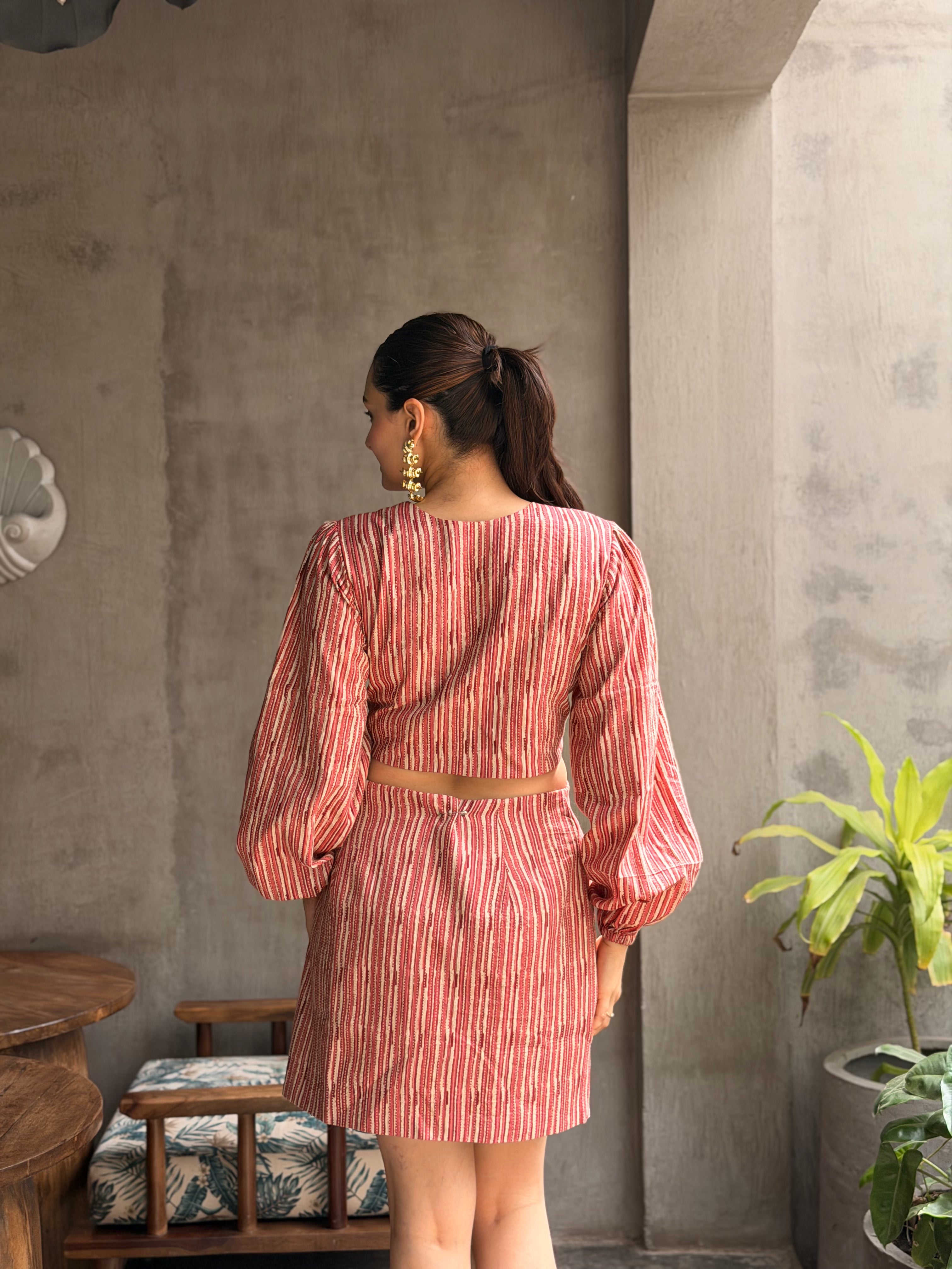 Rosewood Wrap Co-ord