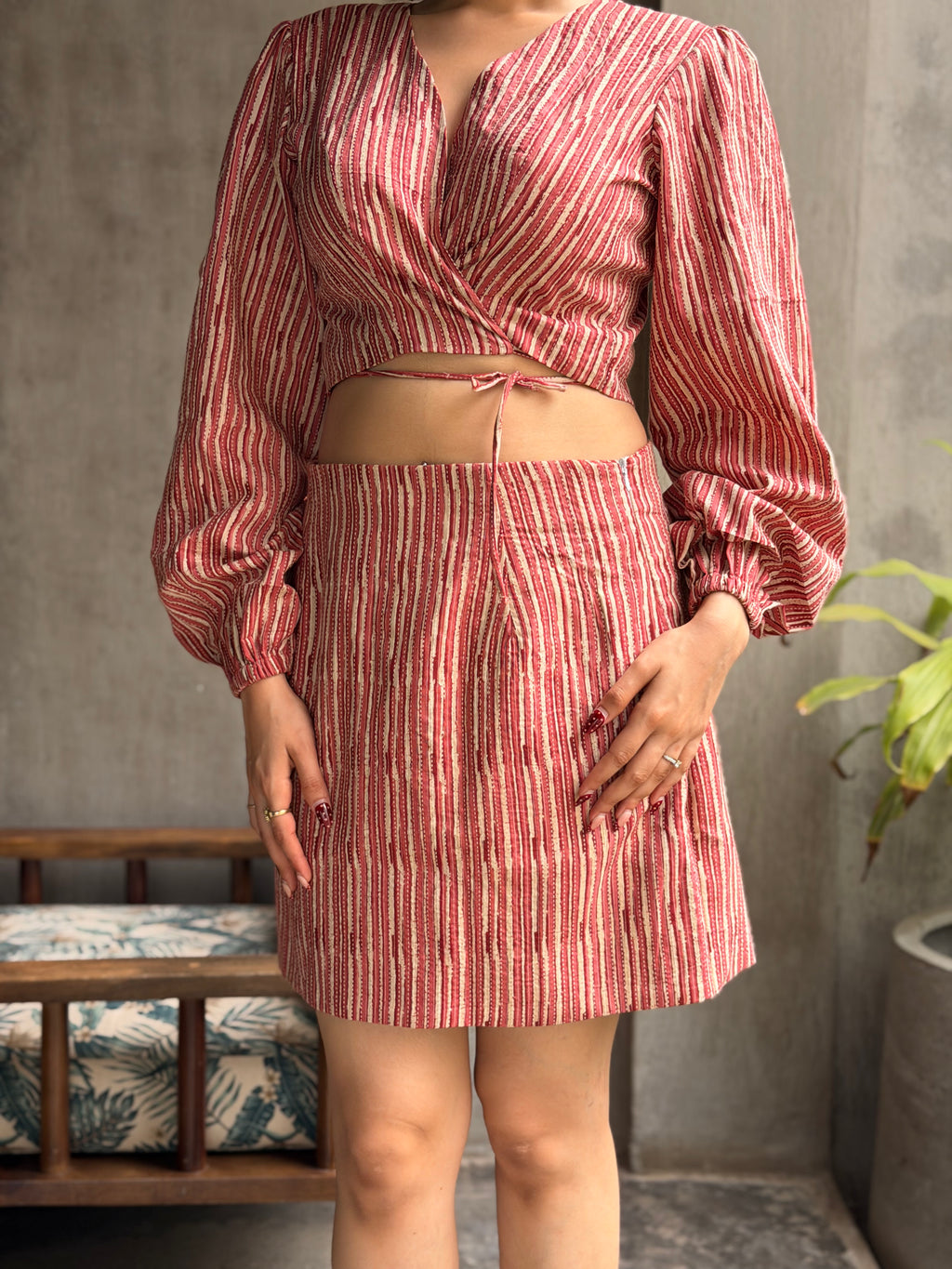 Rosewood Wrap Co-ord