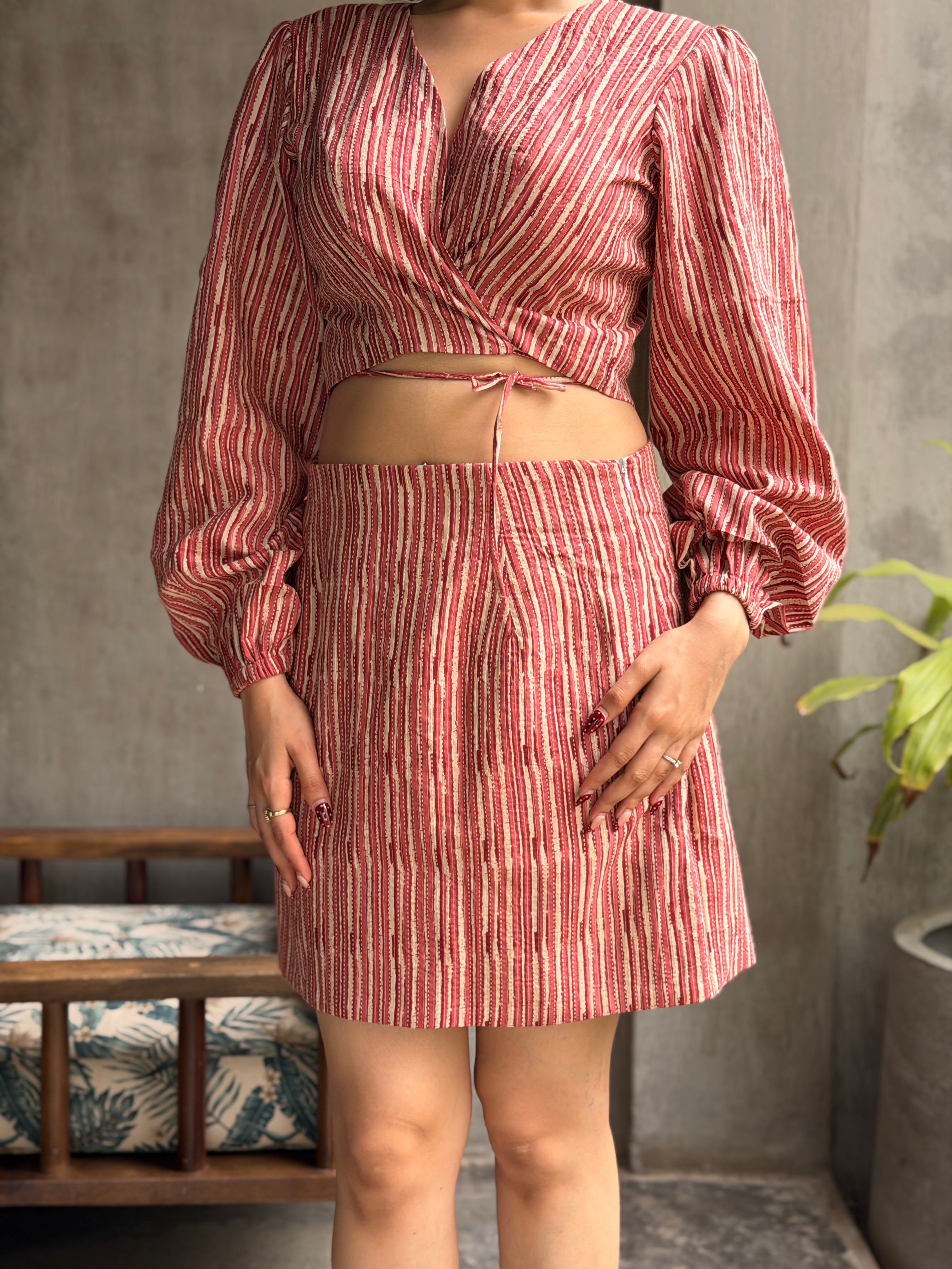 Rosewood Wrap Co-ord