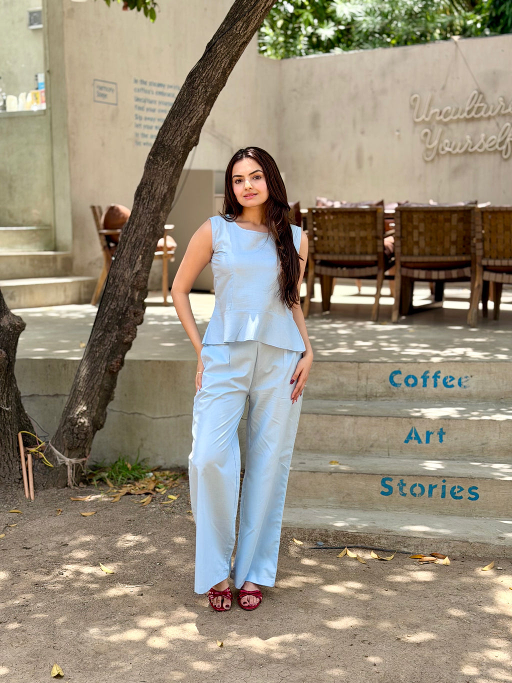 Modern Muse Blue Co-ord
