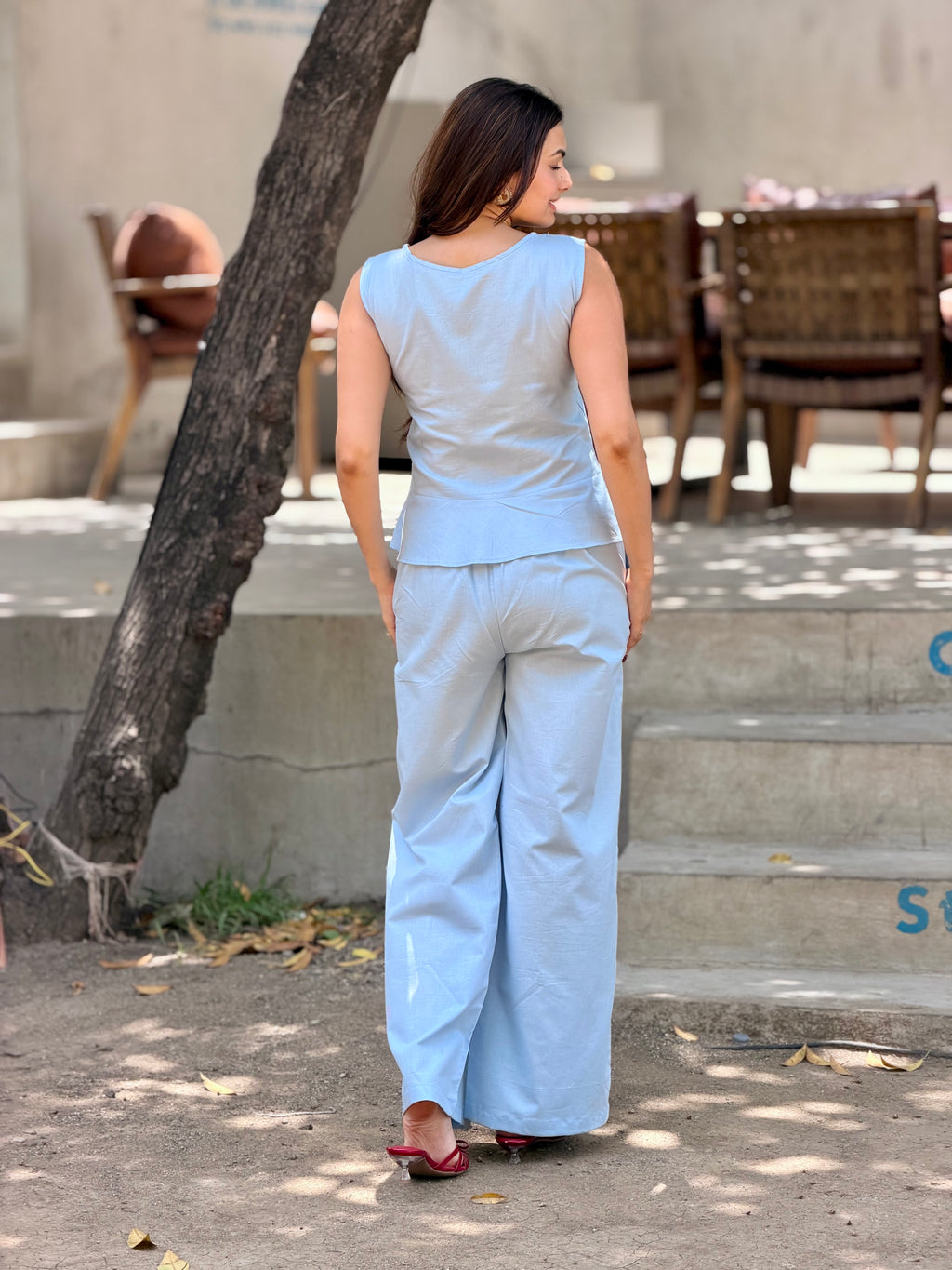 Modern Muse Blue Co-ord