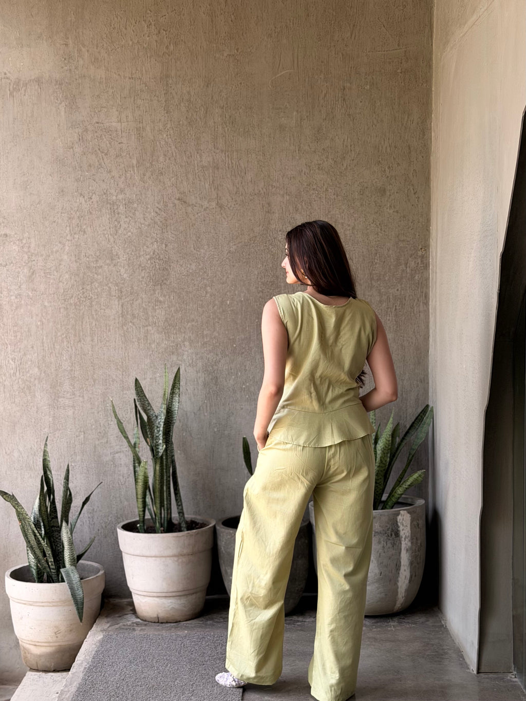 Modern Muse Olive Green Co-ord