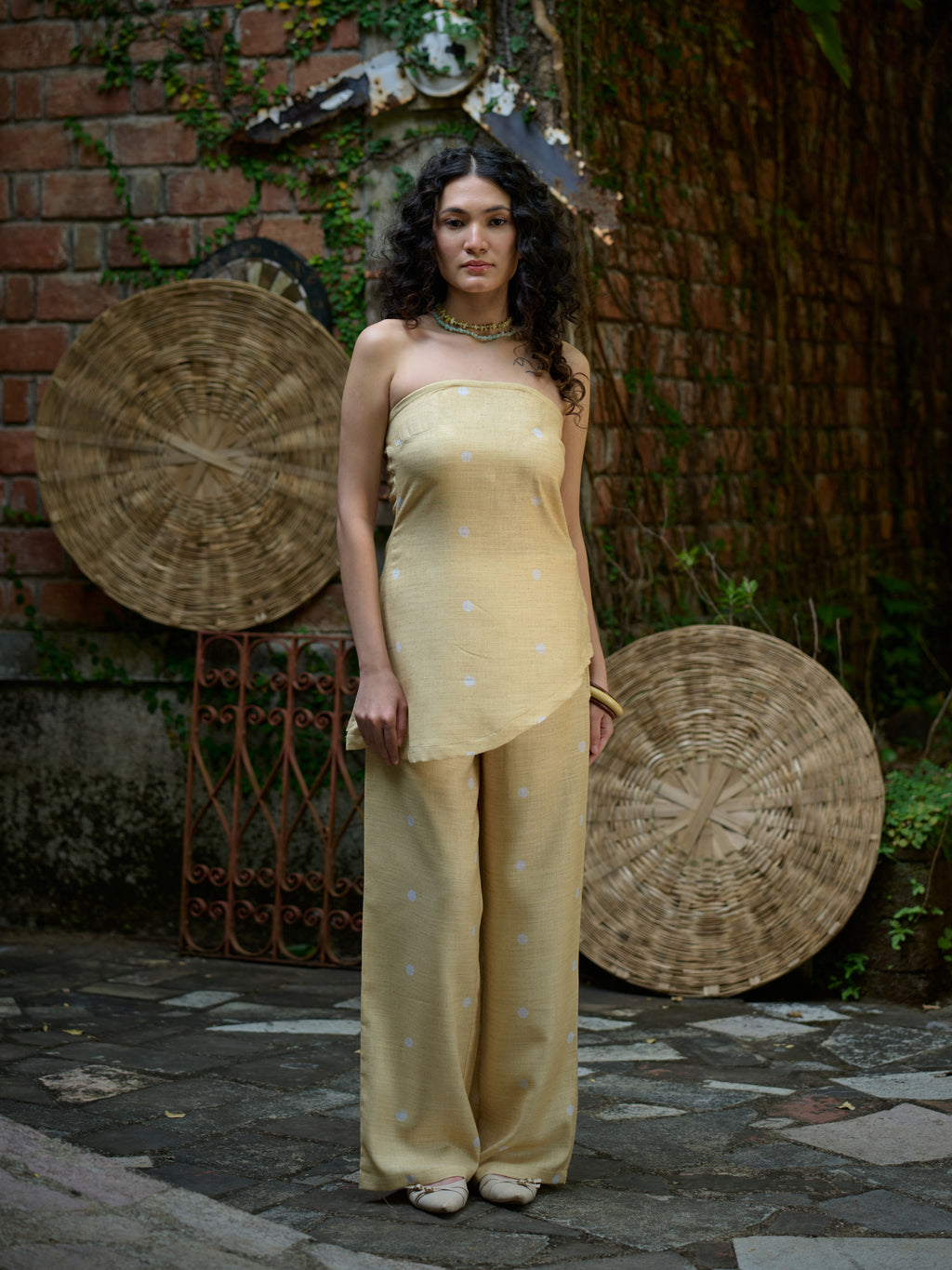 NAZAAKAT YELLOW CO-ORD