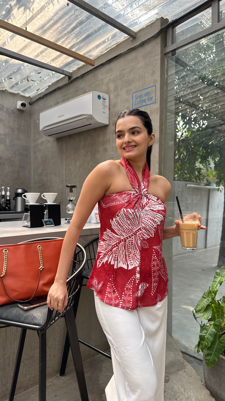 CRIMSON COUTURE HALTER